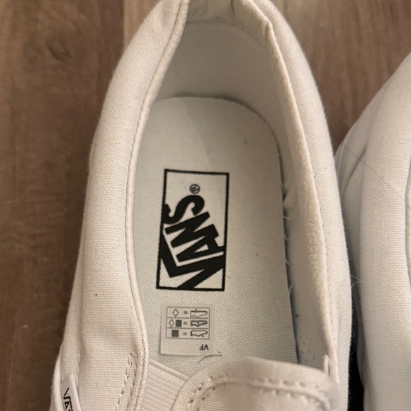 Vans Classic White Slip-On Sneakers - Picture 2 of 5